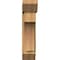 Ekena Millwork Westlake Slat Rough Sawn Bracket w/ Offset Brace, Western Red Cedar, 8"W x 26"D x 34"H BKT0806X26X34WTL06RWR - alternate 2